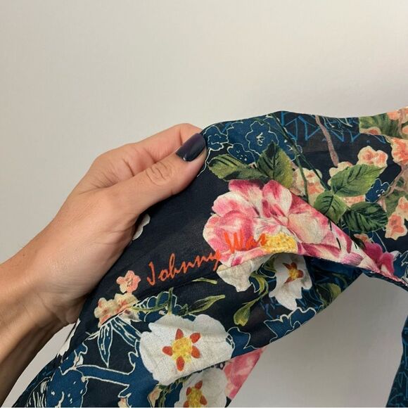 Johnny Was Cardi Timmie Print Floral Kimono Top NEW Plus Size 2X - Picture 8 of 11